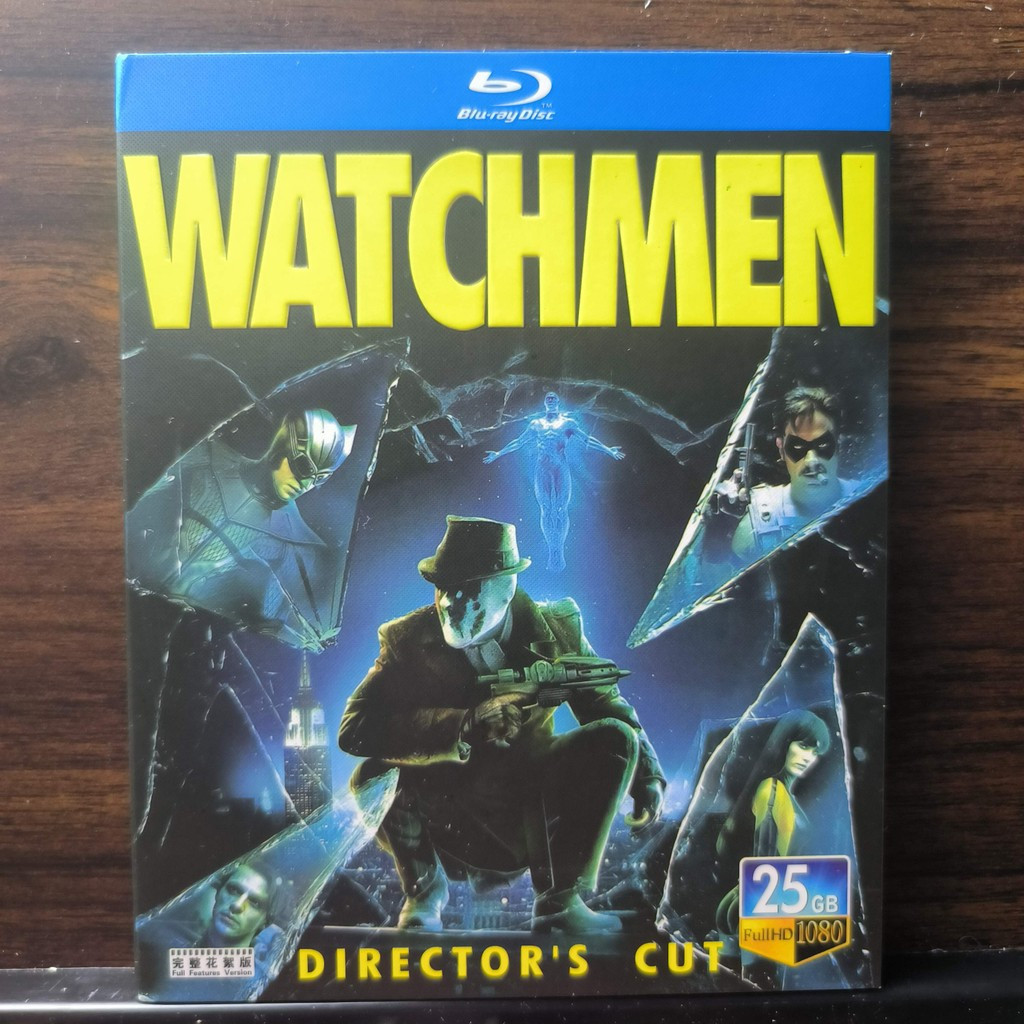 Blu-ray Disc American Film Watchmen 2009 EN ZH สเปนไทยญี่ปุ่นยี่ห้อใหม่ชนิดบรรจุกล่อง 25GB BD A154
