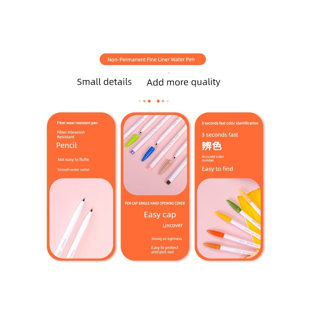 ปากกาสี ปากกาเจลสี [12 ชิ้นจัดส่งฟรี] สไตล์ใหม่เกาหลี monami monami 3000 ไฟเบอร์ปากกาน้ําปากกาเจลสีค