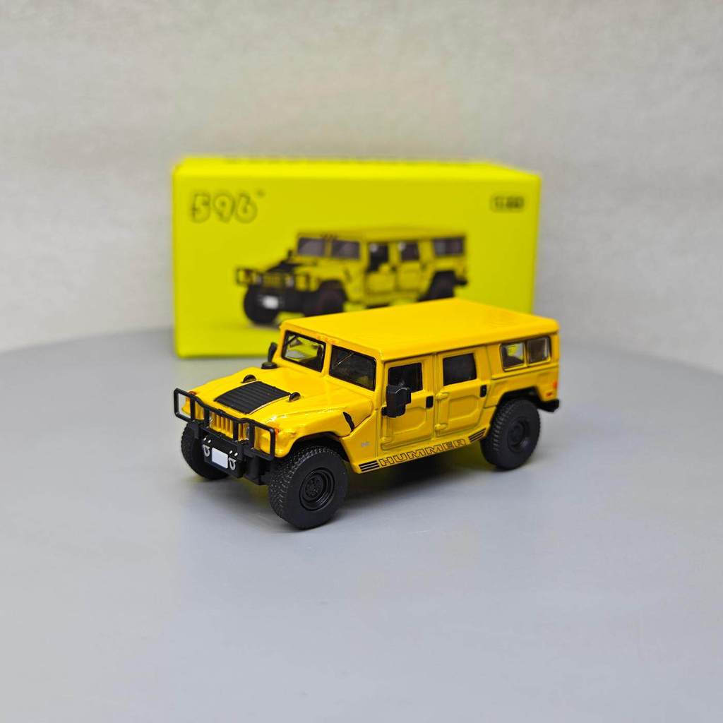 596 1: 64 Hummer Hummer H1 สีเหลือง