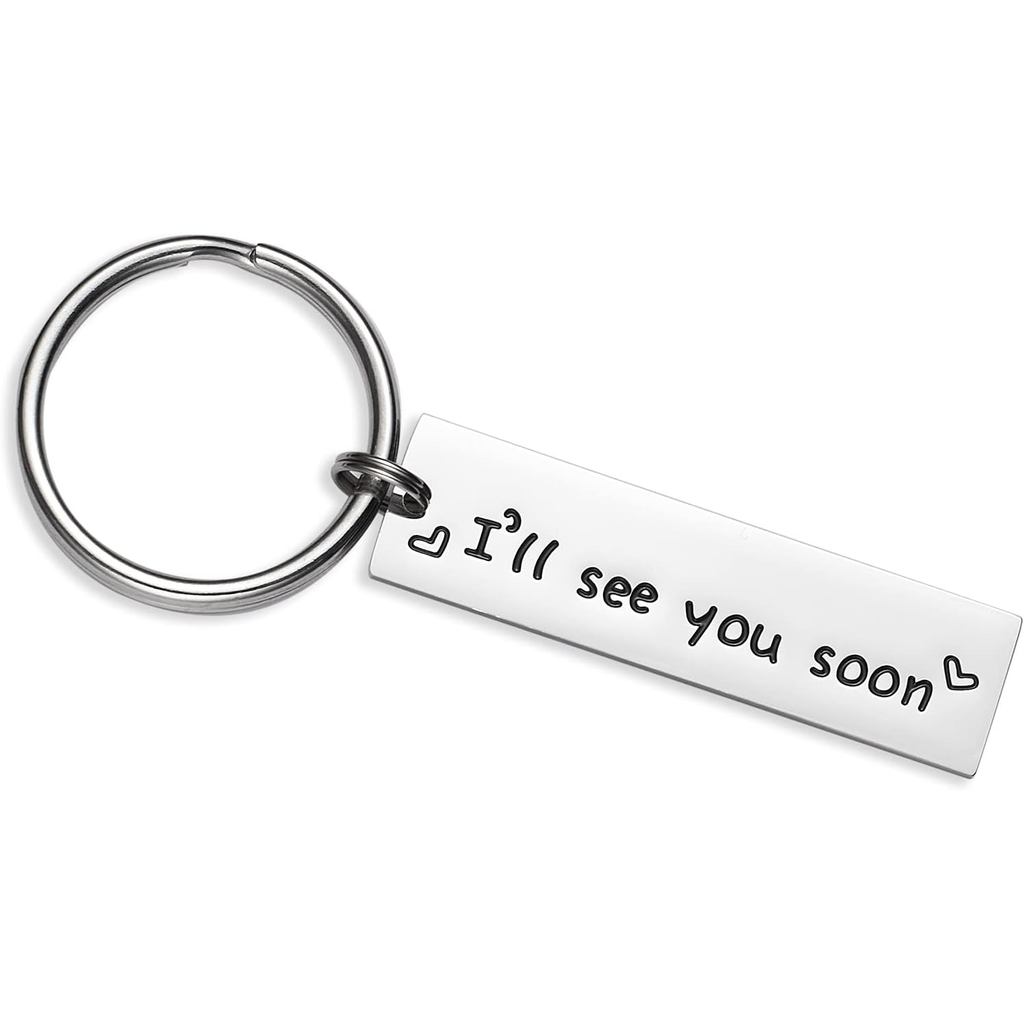 LParkin Ill See You Soon พวงกุญแจ แฟนแฟน ความสัมพันธ์ทางไกล เพื่อน Bff