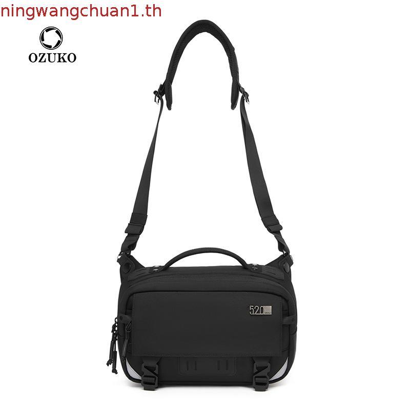 OZUKO กระเป๋าสะพายข้างแฟชั่นในเมืองกันน้ําขี่กระเป๋าสะพายข้าง
