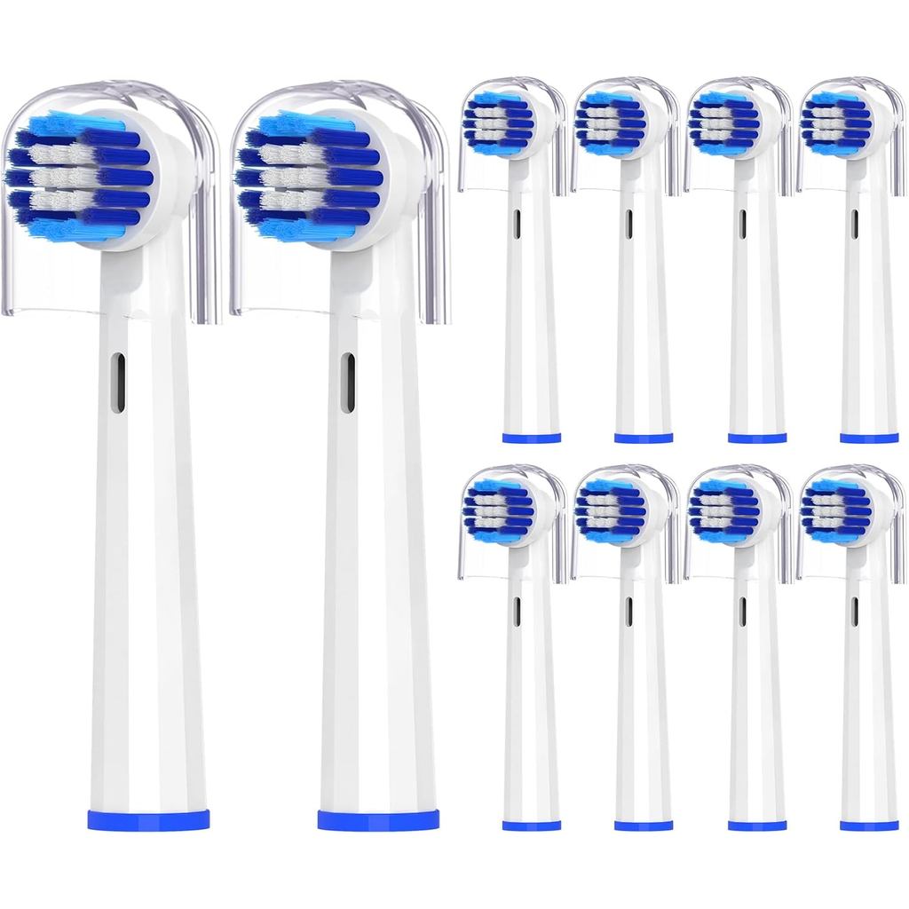 หัวแปรงสีฟันทดแทนสําหรับ Bitvae R1/R2 - หัวแปรงไฟฟ้าแบบหมุนได้เข้ากันได้กับ Oral B Braun Pro 500/100