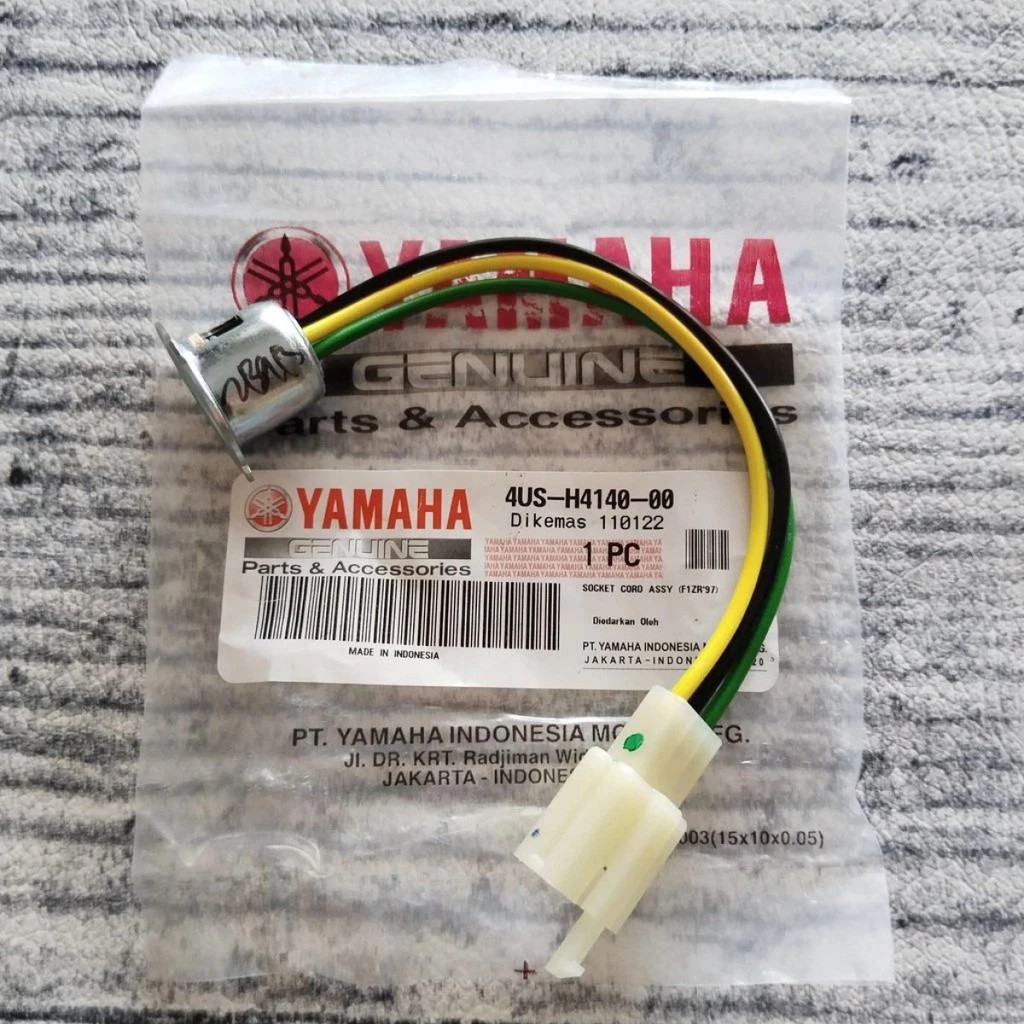 FITTING FITTING SOCKET HEADLIGHT MIO SPORTY SMILE SOUL VEGA JUPITER F1ZR FIZR ORIGINAL YGP 4US-H4300