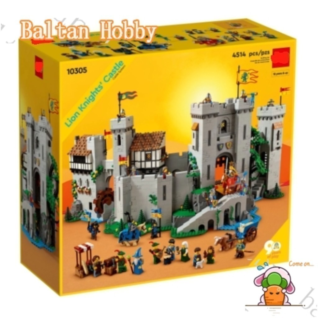 Baltan Hobby HN7X MOC พร้อม 10305 Lion Kings Castle Building blocks ของเล่น EQ1