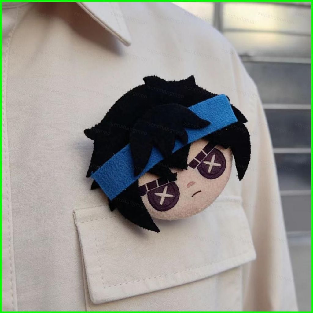 PS1 Identity V Ganji Gupta Batter Plushie ตุ๊กตาน่ารัก Pin Badge เข็มกลัดการ์ตูน SP1