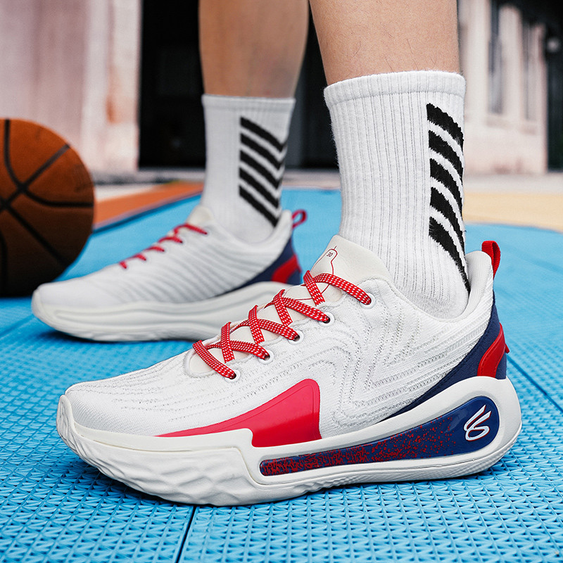 Curry 12 รองเท้าบาสเก็ตบอลผู้ชายผู้หญิงBreathable Ultra-Light Cushioning Low-TopจริงCombat Casual Ru