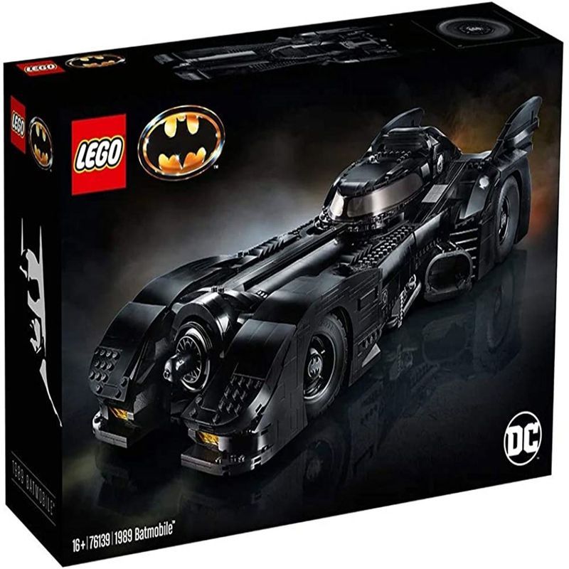 ของแท้ [Out of Print] Lego Batmobile 1989 76139 Bat DC Same Style Building Block Toy Gift