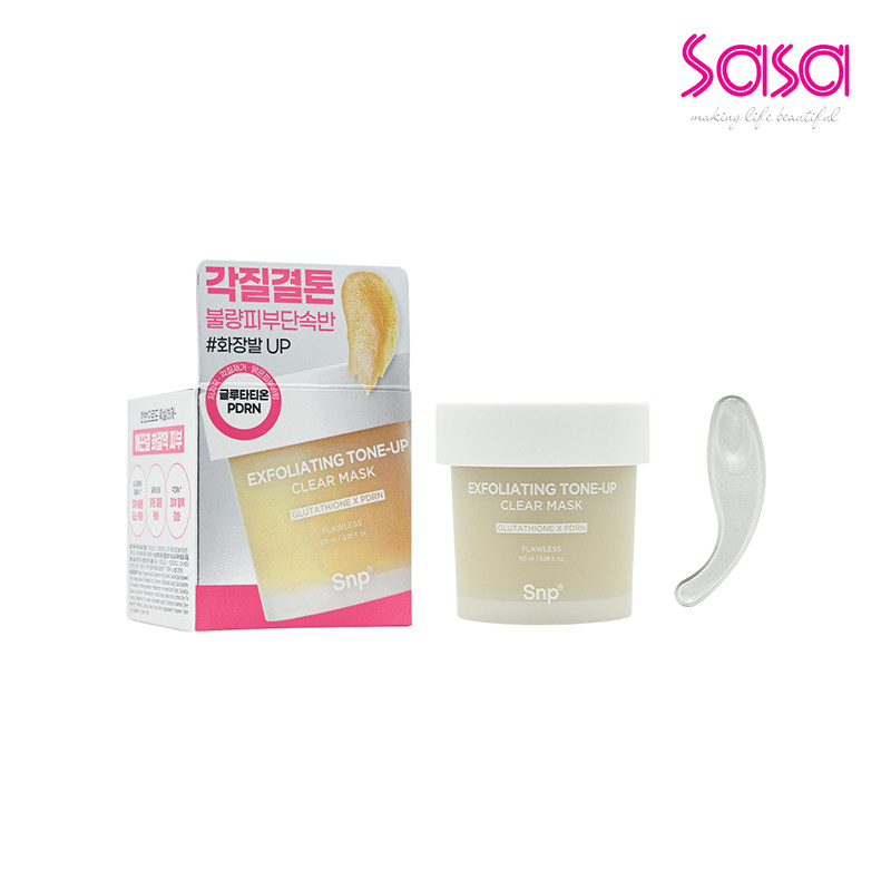 SNP Exfoliating Tone-Up Clear Mask (100ml)