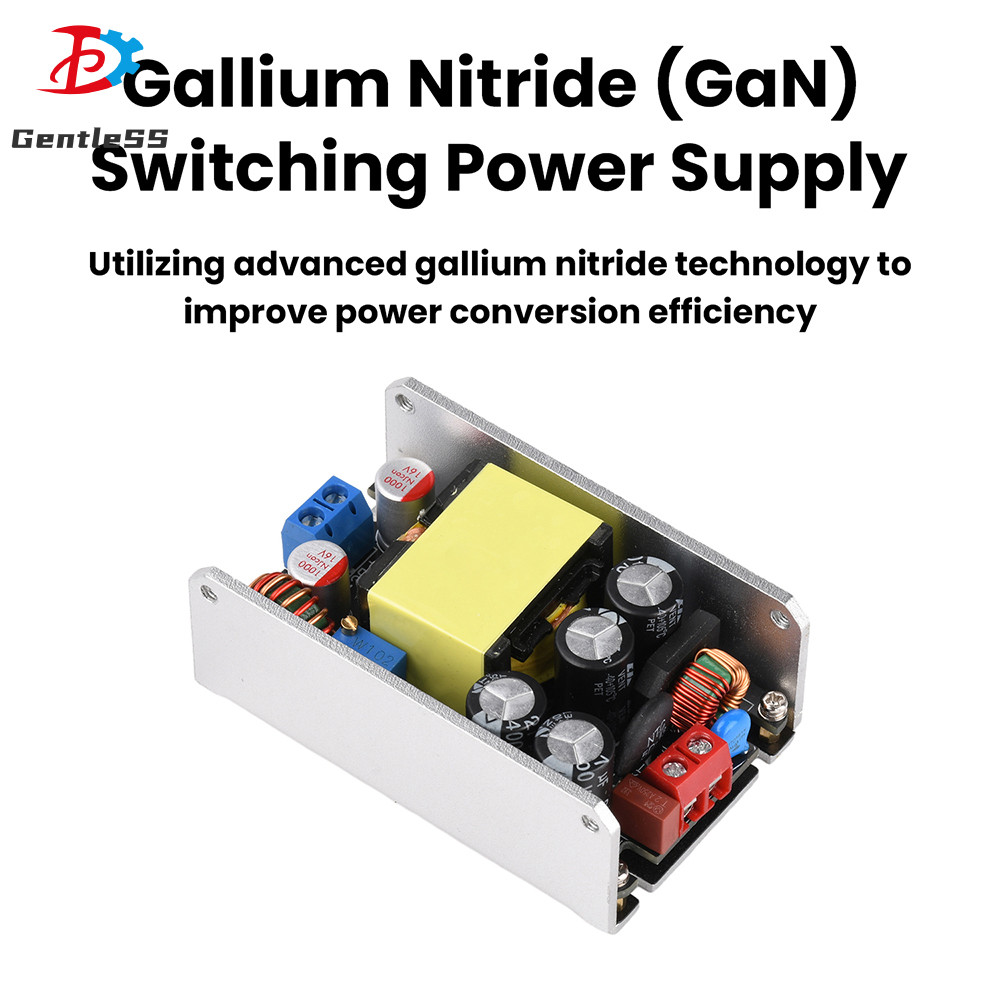 120W GaN Switching Power Supply Board สูงประสิทธิภาพ AC100–265V ถึง DC9-15V/DC19V-30V ปรับโมดูล