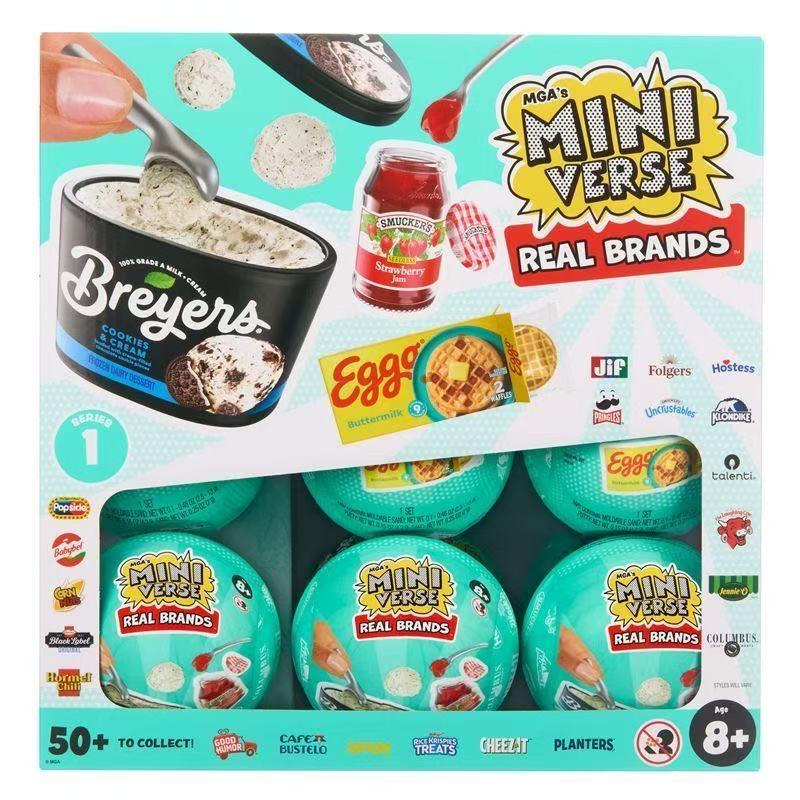 Miniverse Handheld Workshop Brand Selection Series Supermarket Ball Mini Supermarket Mystery Box Toy