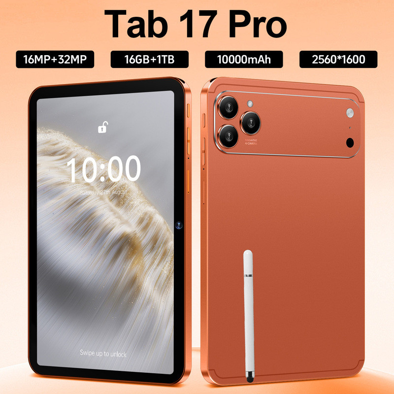 17 Pro แท็บเล็ตอัจฉริยะ Android ใหม่เอี่ยม 16+1TB แท็บเล็ต