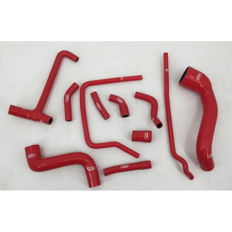 Fit 1986 1987 Porsche 944 2.5L Turbo Hoses ซิลิโคนหม้อน้ําชุดท่อน้ํา