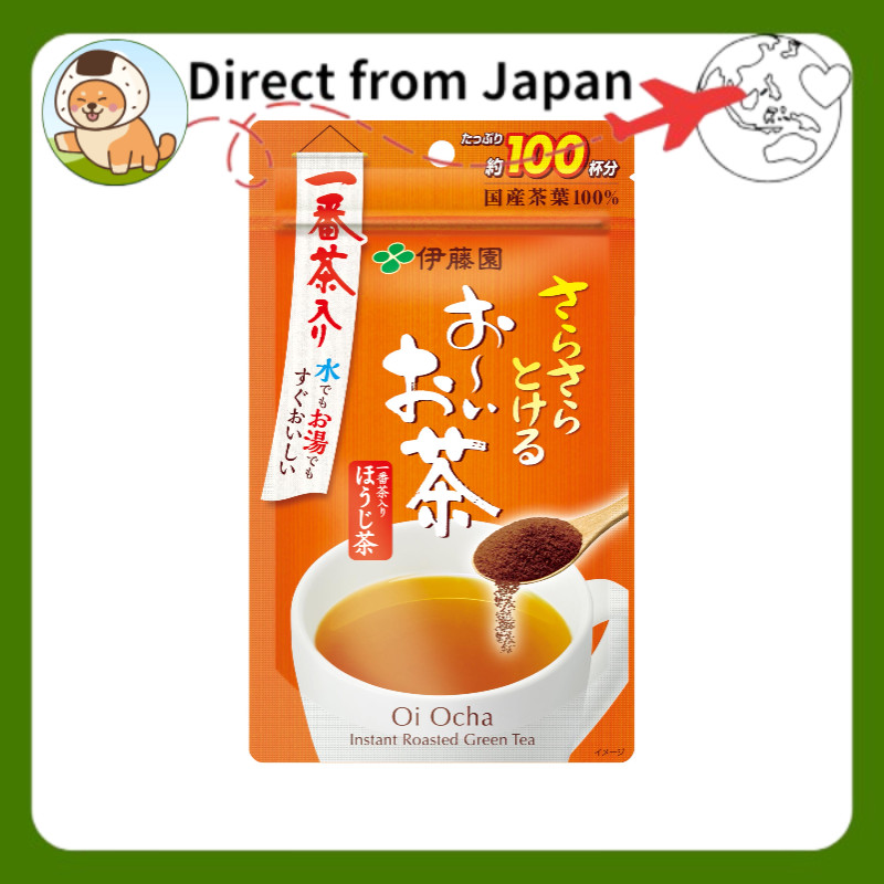 Ito En Oi Ocha Hojicha Instant Powder Resealable Pouch[Direct from Japan]