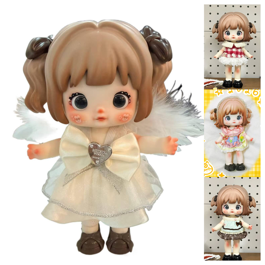 ไม่มีตุ๊กตา) Nommi forest kingdom เหมาะสําหรับ อาณาจักรป่า โนมิ มนต์ข้าวเหนียวตุ๊กตาที่สามารถเคลื่อนย้ายน่ารักนางฟ้ากระโปรง20เซนติเมตรการ์ตูนตุ๊กตาเด็กเสื้อผ้าบีเจดีแต่งตัวของข