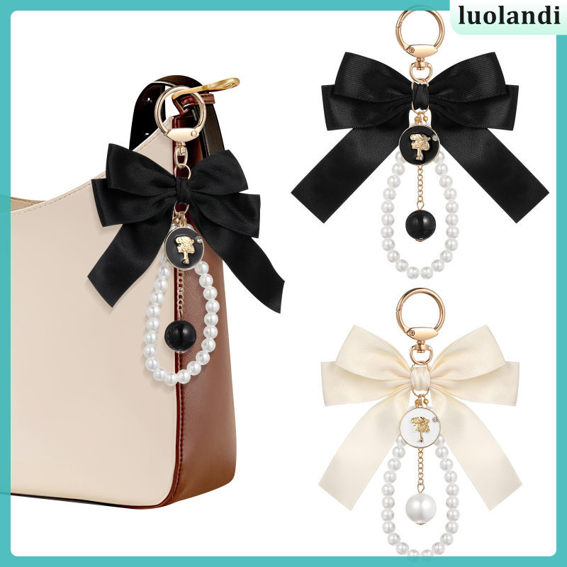 Decor พวงกุญแจพวงกุญแจอุปกรณ์เสริมสําหรับผู้หญิงตกแต่งกระเป๋าเป้สะพายหลังพวงกุญแจอุปกรณ์เสริมแฟนซี L