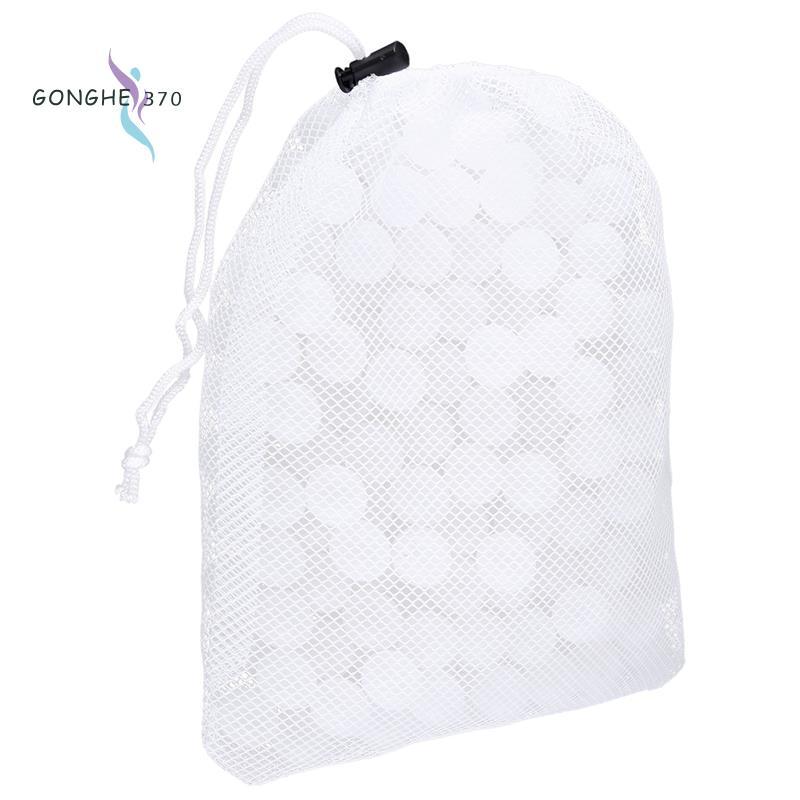 [gonghe370]ลูกบอลทําอาหาร Sous Vide ฟรี 20 มม. 250 ลูกพร้อมกระเป๋าอบแห้งตาข่ายสําหรับ Anova อ่างน้ํา