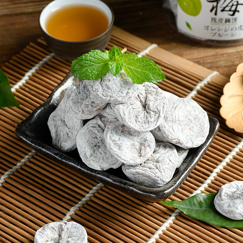 2026 สินค้าใหม่ Wanshunchang พลัมเค้ก Kehua สไตล์ญี่ปุ่นไม่มีเมล็ดเปลือกส้มเขียวหวานพลัมพลัมแห้งพลัม