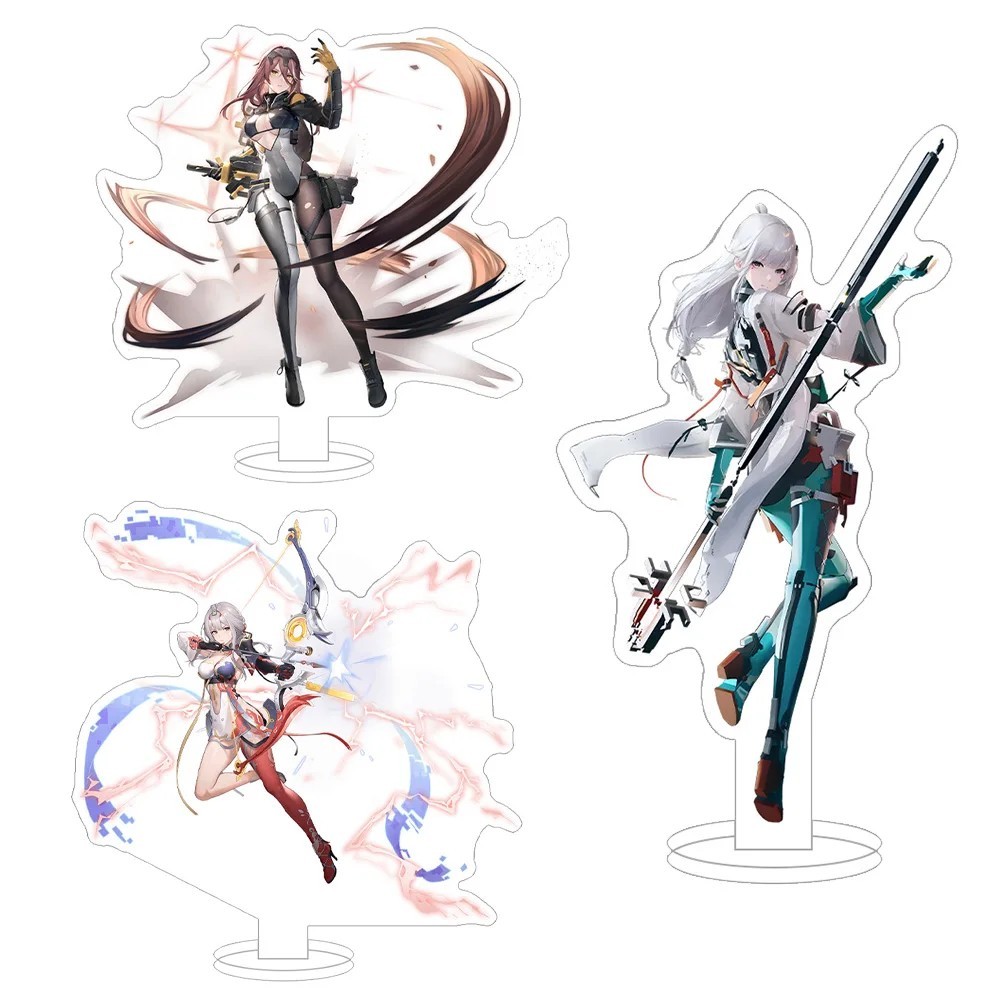 Standee รุ่น Snowbreak ประกอบด้วย Zone อะคริลิค micha ตัวอักษร Marian Chenxing Yao Cherno Mauxir Nita ตารางตกแต่ง