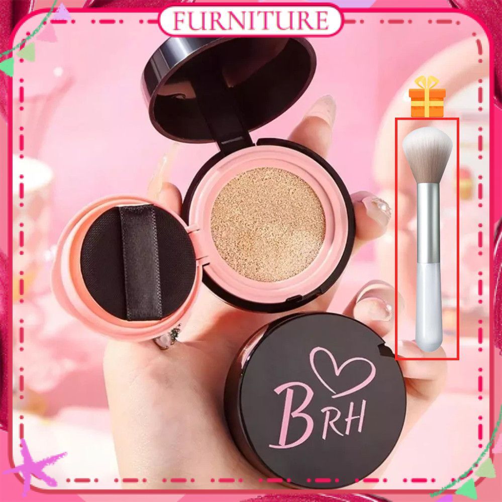 ♕ 【ของขวัญ】brh Air Cushion BB Cream ครีมบำรุงผิวขาวกระจ่างใส คอนซีลเลอร์ ติดทนนาน เครื่องสำอางสำหรับ