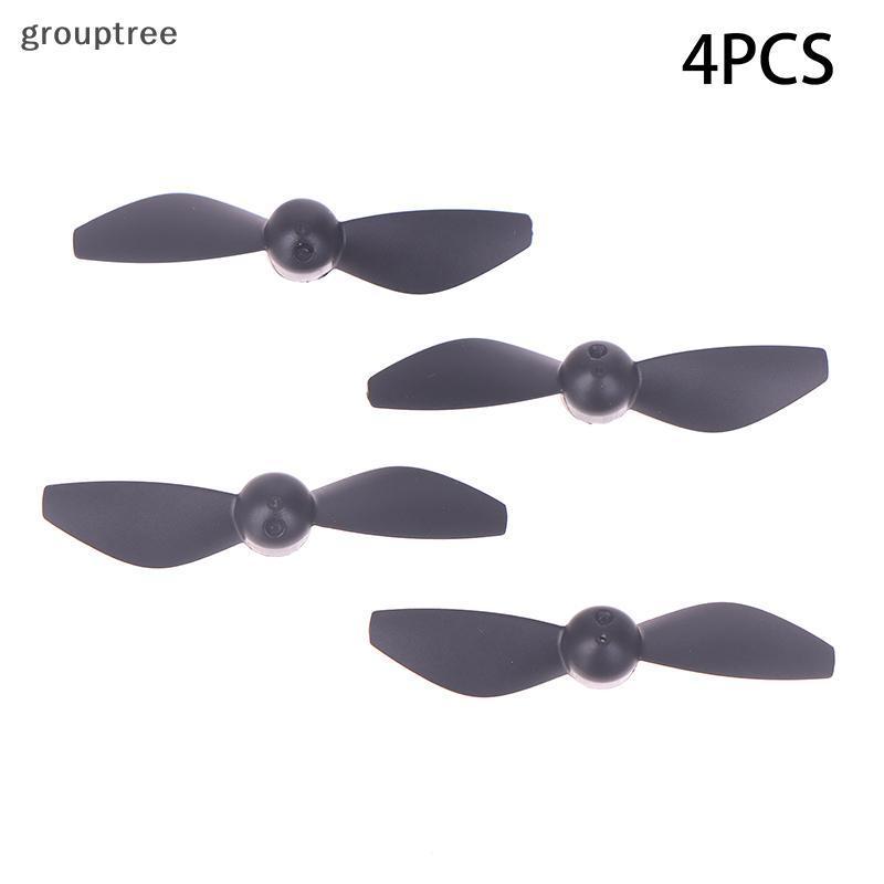 Grouptree 4PCS เครื่องบินอะไหล่ใบพัด de V66 I1 Pro CZ06 Mini GT3 RC อะไหล่ใบพัด de VN