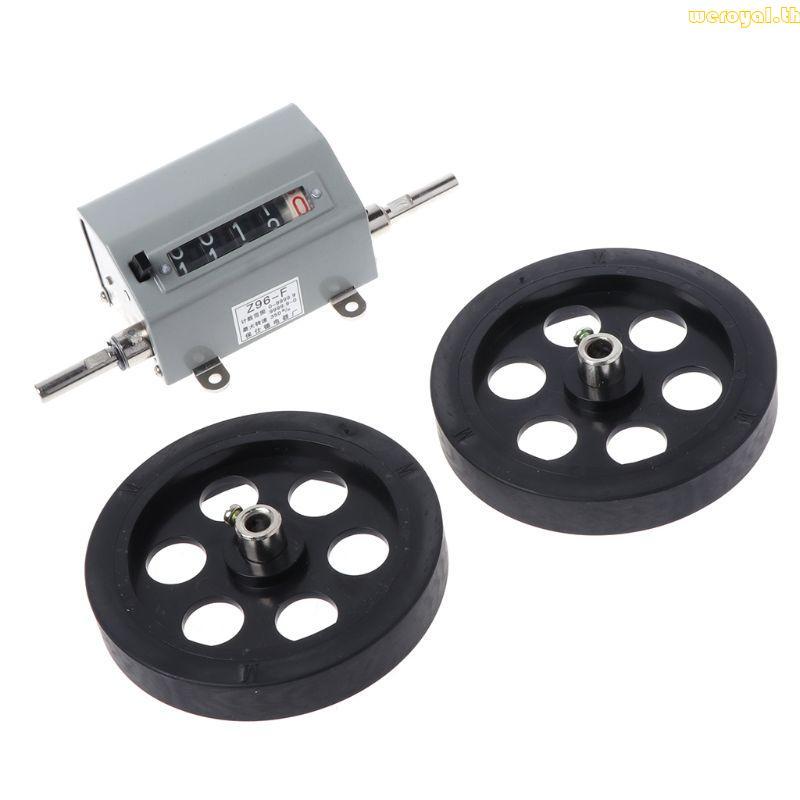 Weroyal Z96-F เครื่องวัดความยาวเคาน์เตอร์ Rolling ล้อสําหรับความยาววัดไดรฟ์เครื่องกล 1-9999 9M Dur