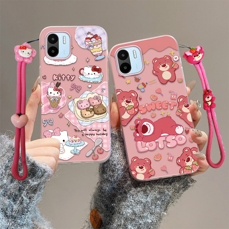 เคส Redmi a1 เคส Redmi a2 เคสโทรศัพท์ป้องกันการตกน่ารัก