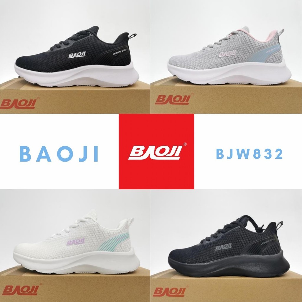 832 รองเท้าผ้าใบผู้หญิง บาโอจิ รุ่น bjw832 ตรงปก+ส่งไว