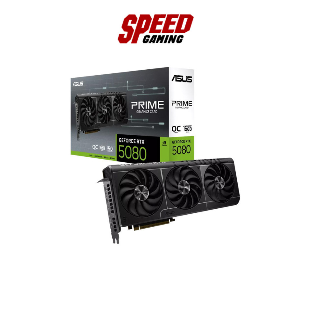 ASUS PRIME GeForce RTX 5080  OC Edition 16GB GDDR7 | By Speed Gaming