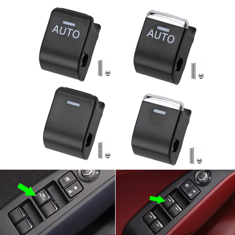 1PC รถด้านหน้าซ้ายหน้าต่างปุ่มสวิทช์สําหรับ Mazda 2 Demio DJ 14-19 3 Axela 14-19 6 Atenza 14-22 CX-5