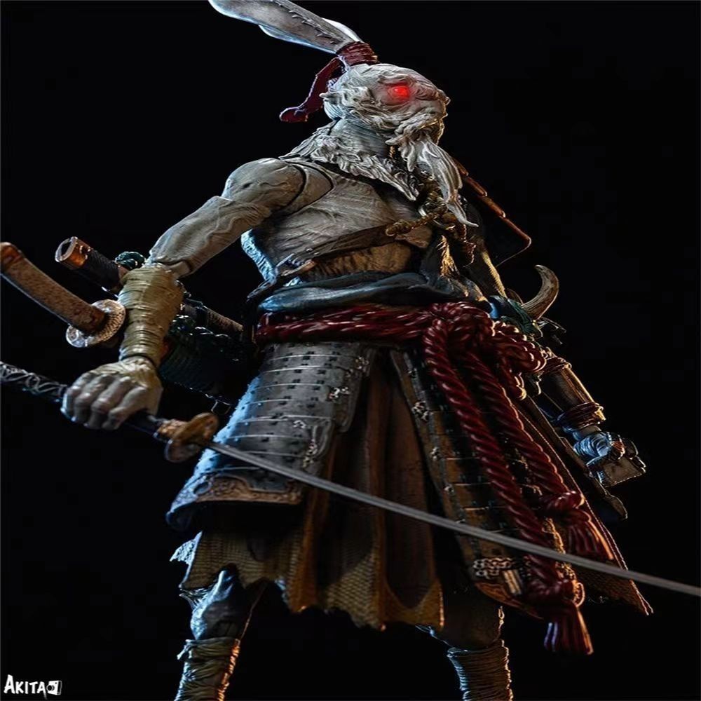 ช่างฝีมือ Furry Planet 1/12 กระต่ายกระต่าย Man ดาบ Unknown Action Figure