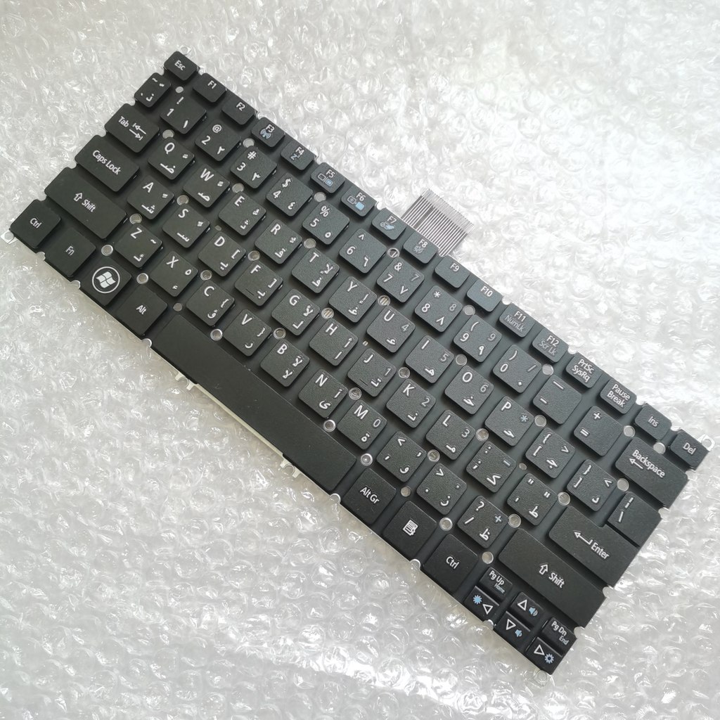 NB1985 สําหรับ ACER ACER S5-391 951 371 S3 V5-171 Rabwen คีย์บอร์ด AR