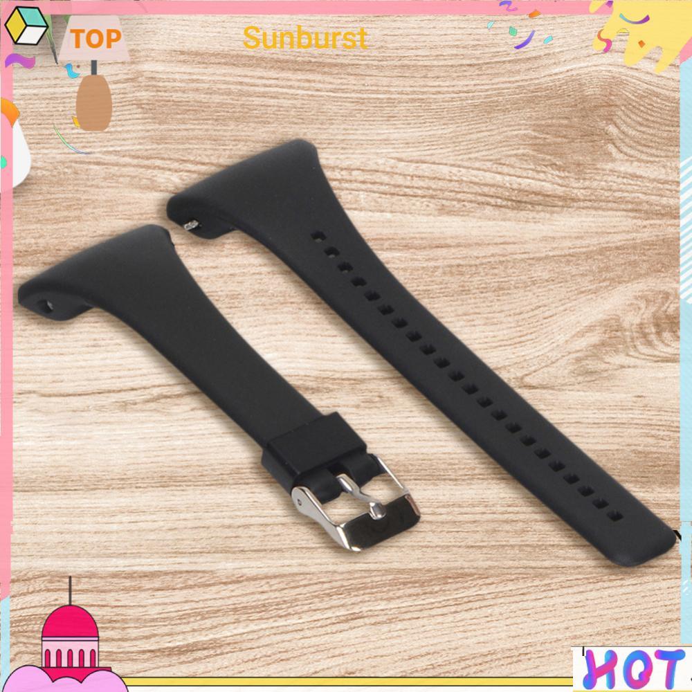 สายรัดข้อมือซิลิโคนเปลี่ยนสายนาฬิกากันน้ําสําหรับ POLAR FT4 FT7 FT Series [Sunburst11.th]