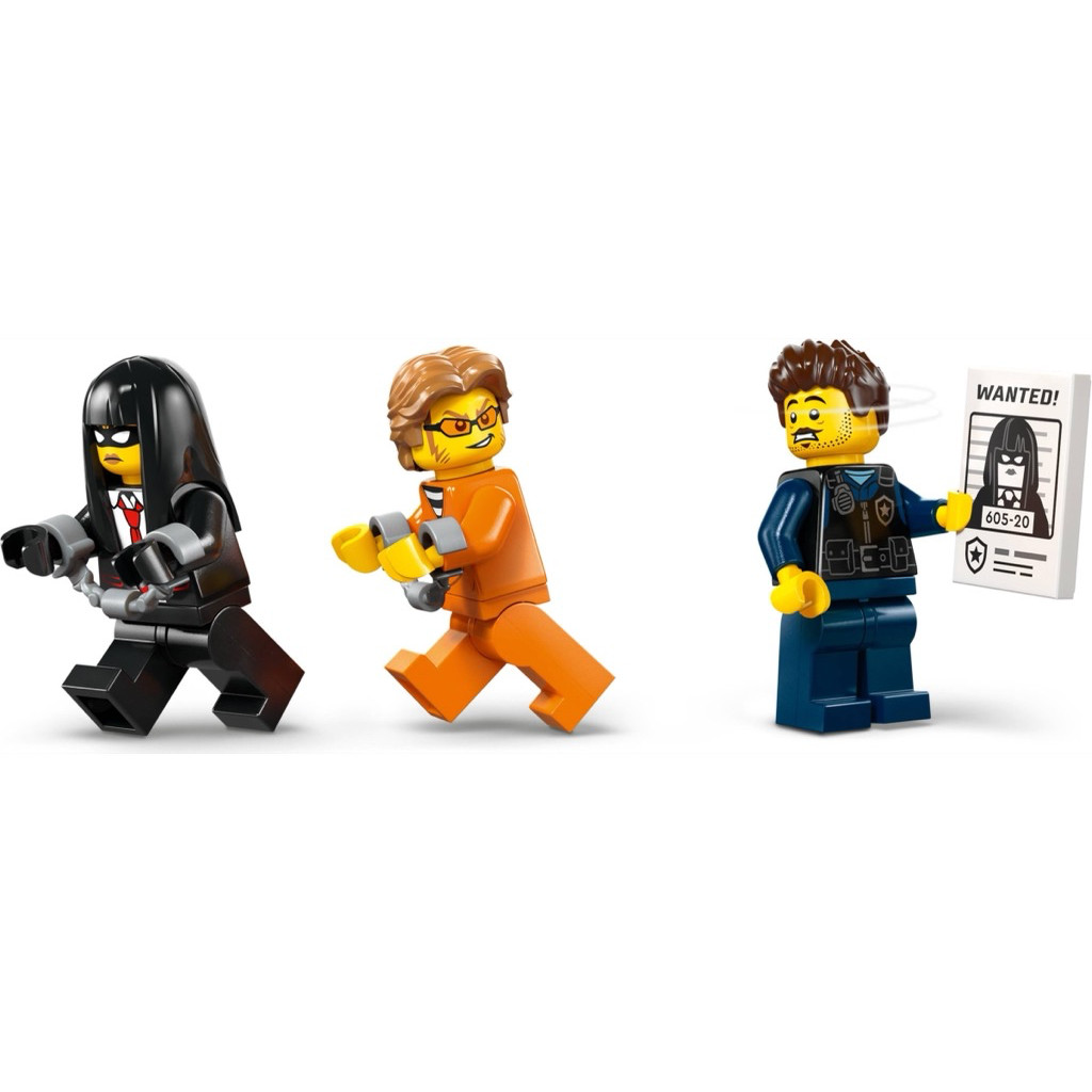 เลโก้ LEGO City 60479 Police Prisoner Transport Van ราคา ถูกที่สุด ดีลบีเคเค แกลเลอรีภาพที่ 6