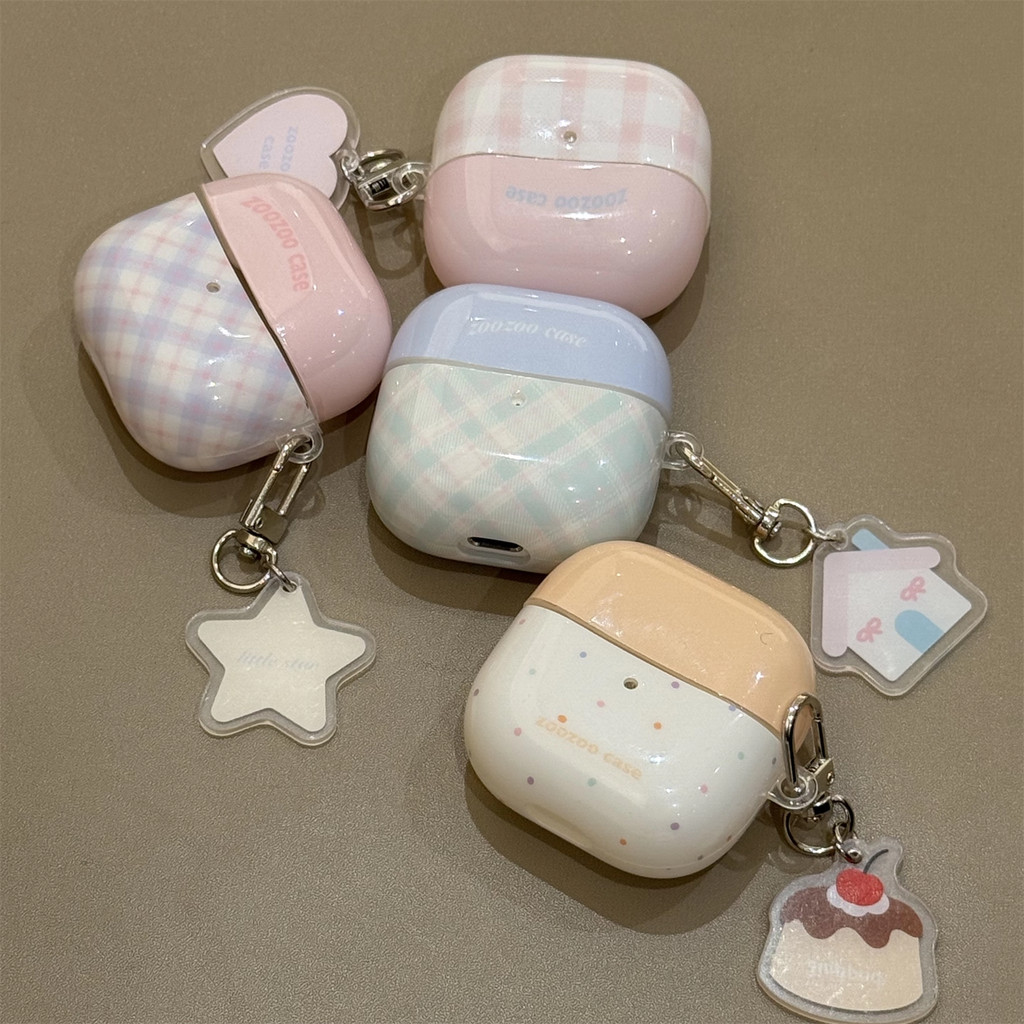 สําหรับ Huawei FreeClip FreeBuds SE2 SE3 5i 6i 7i FreeClip 2 หูฟังน่ารักตาหมากรุกพร้อมจี้ samsung bu