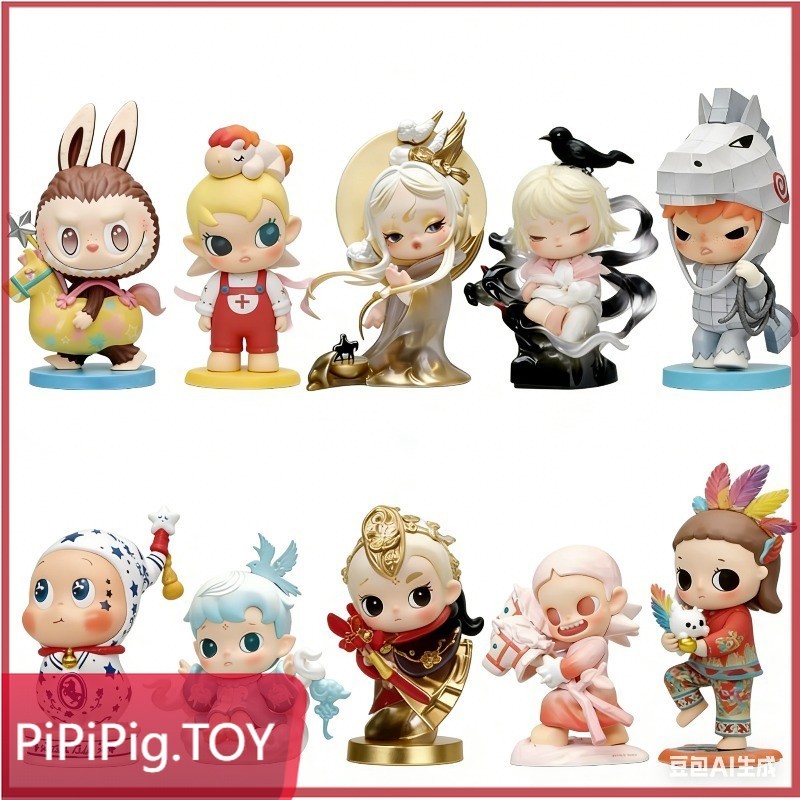 [Different Color] POPMART POPMART Gold Pentium Series Figure-Made Mystery Box สินค้าของแท้ 100%