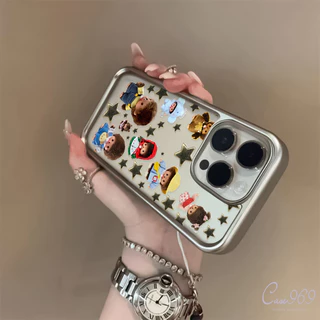 เคสไอโฟน 17 สำหรับ IPhone 17 12 16 15 11 13 Pro Max 7 14 8 15 Plus X XS Max SE 2020 เคสโทรศัพท์รูปตุ๊กตาโมจิชิสุดน่ารัก