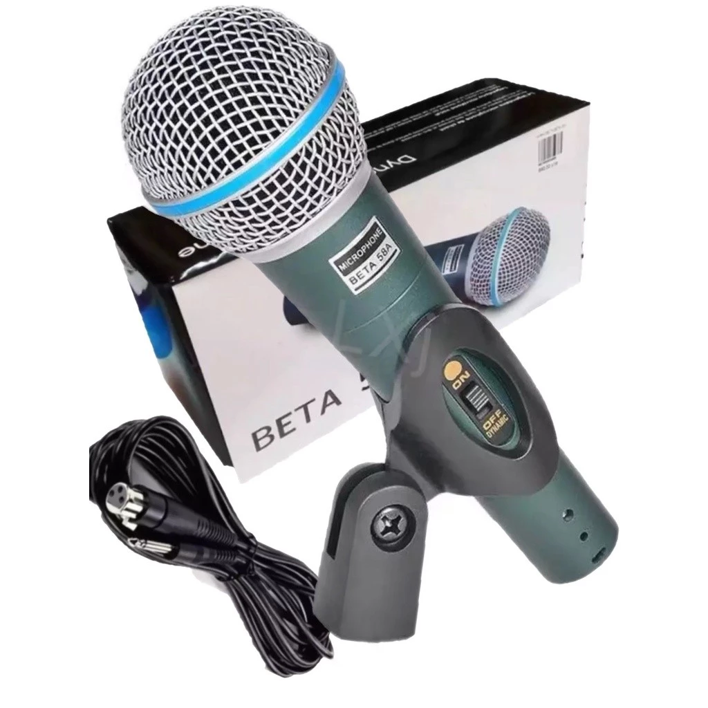 Shure BETA58A ไมค์มีสายของแท้ เสียงคม ทนทาน รับประกัน เก็บเงินปลายทาง พร้อมส่ง