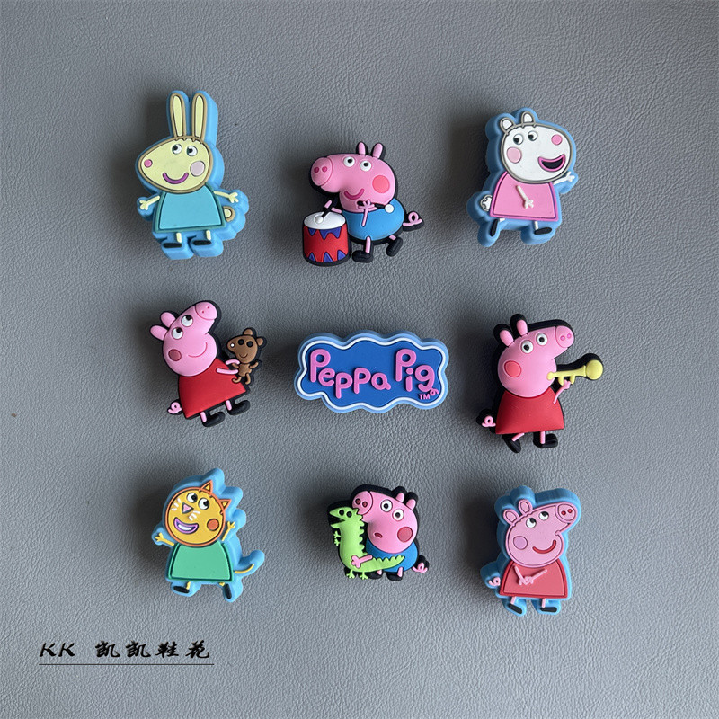 jibbitz crocs ของแทั daddy jibbitz เหมาะสําหรับจระเข้อุปกรณ์เสริมของแท้หลุมรองเท้าดอกไม้รองเท้าด้านบ