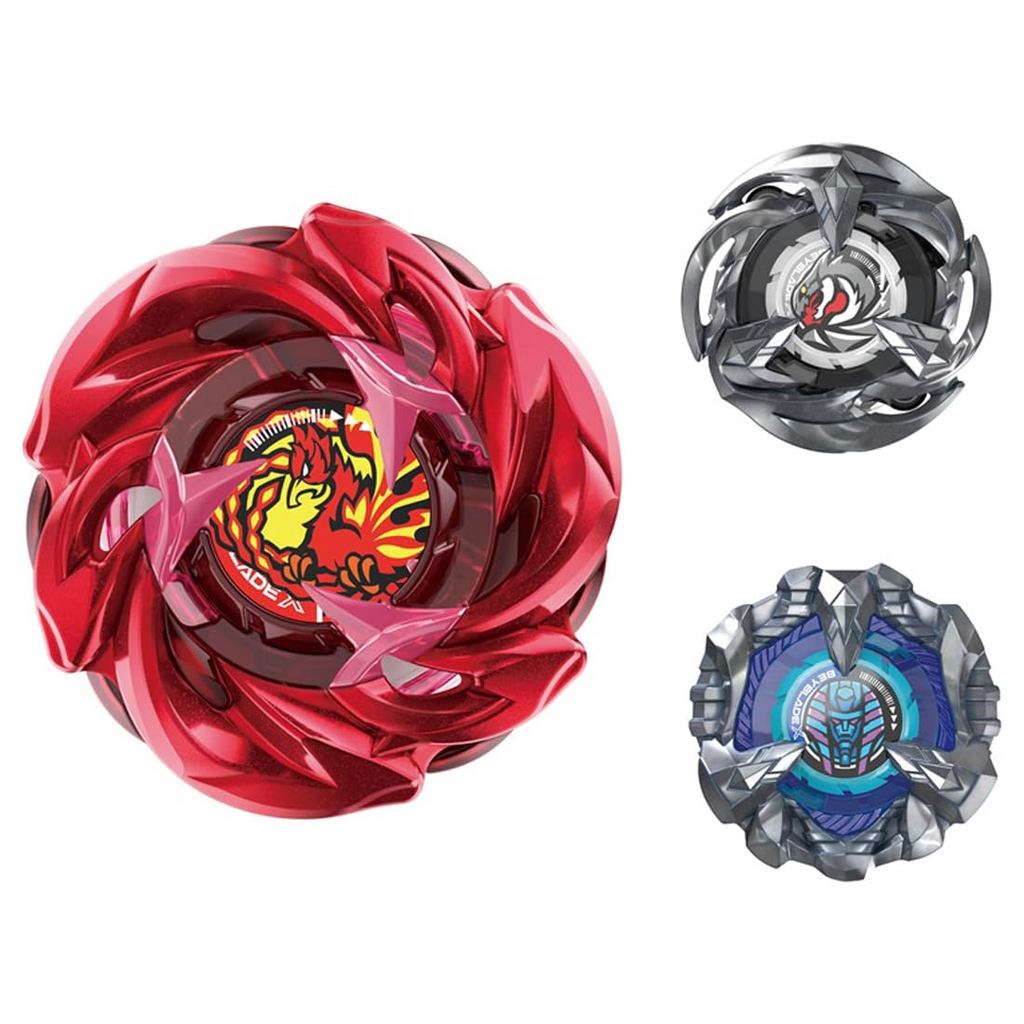 [Direct from Japan] TAKARA TOMY BEYBLADE X UX-07 Phoenix Rudder Deck Set