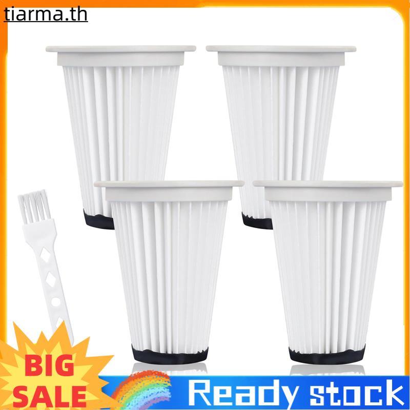 TIARMA สําหรับเครื่องดูดฝุ่นไร้สาย TE-SV 18 Li อุปกรณ์เสริมสําหรับ TE-SV 18 Li ตัวกรองจีบแบบใช้ซ้ําไ