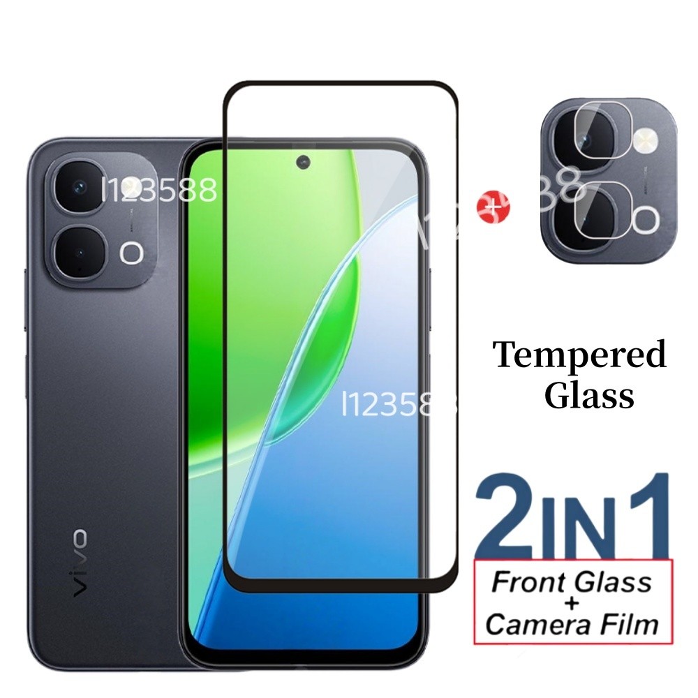 สําหรับVivo Y31d 4G 2026 2 in 1 กระจกนิรภัยป้องกันหน้าจอฟิล์มสําหรับVivo Y31 d Y31D VivoY31d Y31d Y3