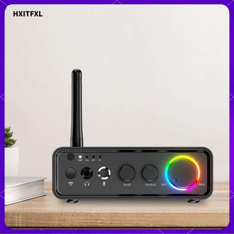 [hxitfxl] M19 BT Home Mini Digital Amplifier Speaker for Garage Laptops Theater System