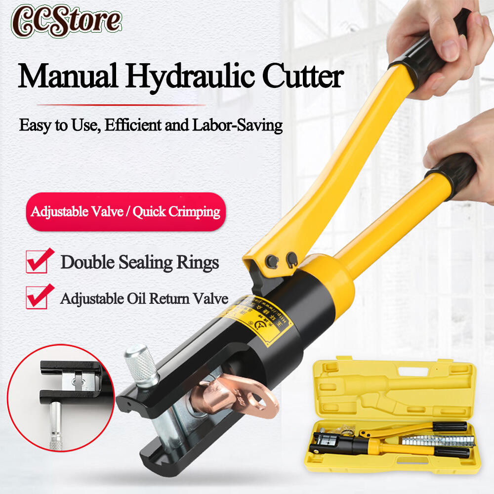 YQK-120 คีมย้ำหางปลา ย้ำสายไฟ ไฮดรอลิค ขนาด 120.10—120Mm²เครื่องมือการจีบแบบไฮดรอลิก YQK-120 ความดัน