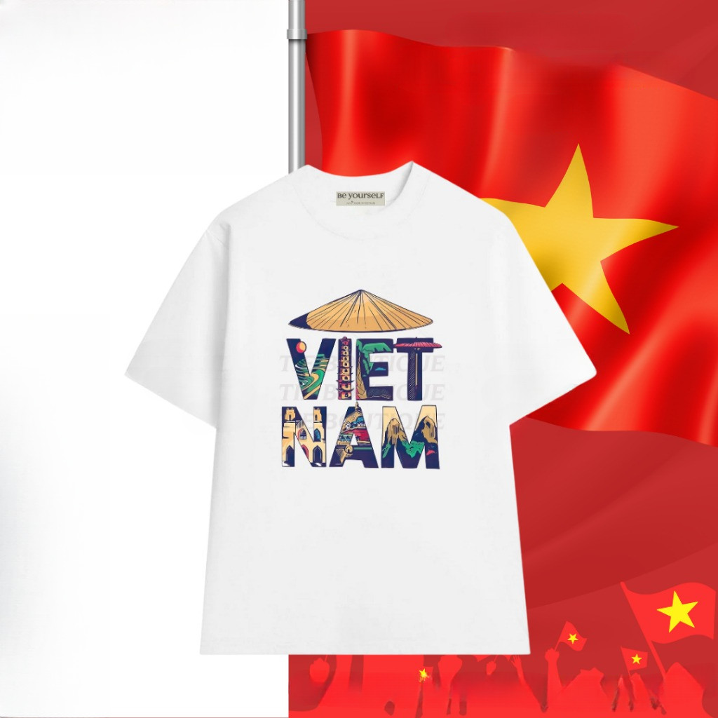 COD (จัดส่งภายใน 24 ชั่วโมง)MIEMIE.VIEE.VIEENNAMESE เสื้อยืด LEAF HAT เสื้อยืด Unisex ทุกขนาด I Love