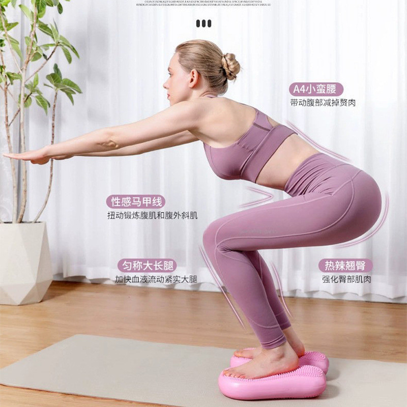 ขายร้อน [ราคาขายส่ง] Zhijia สไตล์ใหม่ Stepper Home ผู้หญิงฟิตเนสเหยียบกีฬาเดินเครื่องเท้า Inflatable