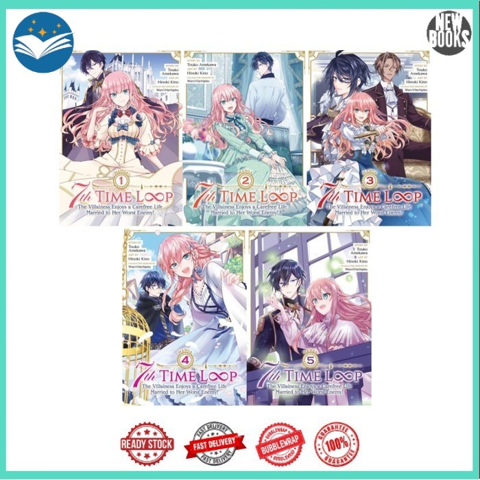 Manga 7th Time Loop (ซีรีส์ 7 เล่ม) ภาษาอังกฤษ
