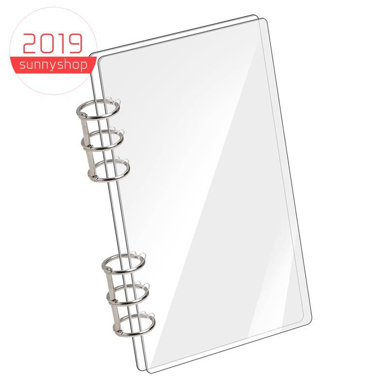 [sunnyshop2019]A6 Binder Clear Binder Budget Binder