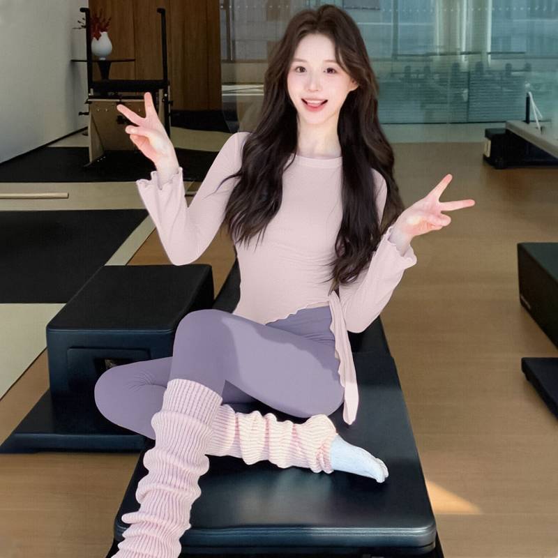 Yoga Clothes Training Wear Super Popular Yoga Clothing Top Autumn Beautiful Workout Clothes Long Sle