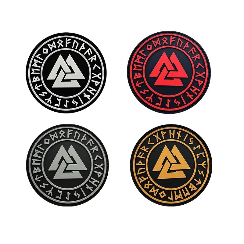 Spot Goods#Imperial Tactics vking Beijing Symbol Pirate Tactical Morale Badge Patch Armband pvc Magi