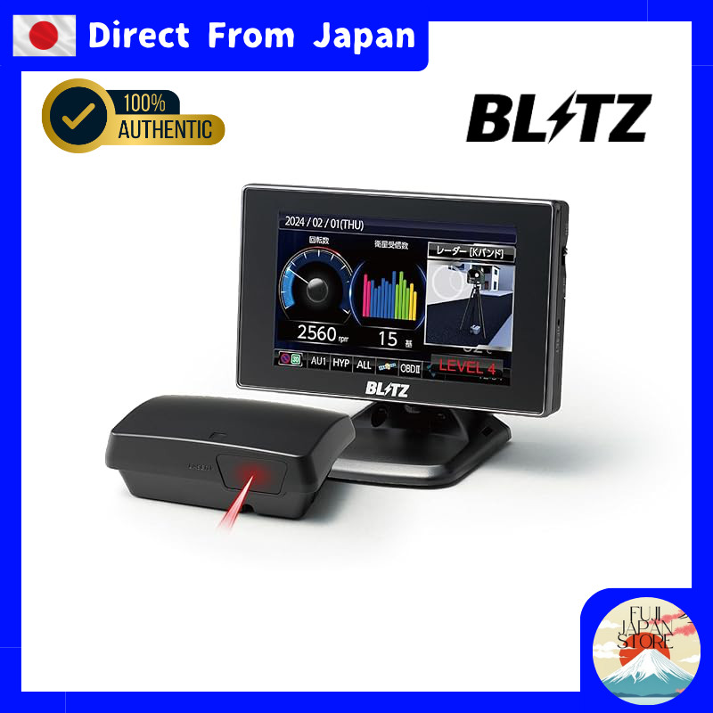 BLITZ Laser Radar Detector Touch-LASER TL313S 3.1inch GPS Laser & Radar Detector MSSS Support Separa